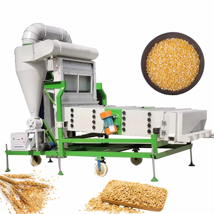Grain Cleaning and Sorting Machine Hemp Seeds Sunflower Seeds Sorting Machine
