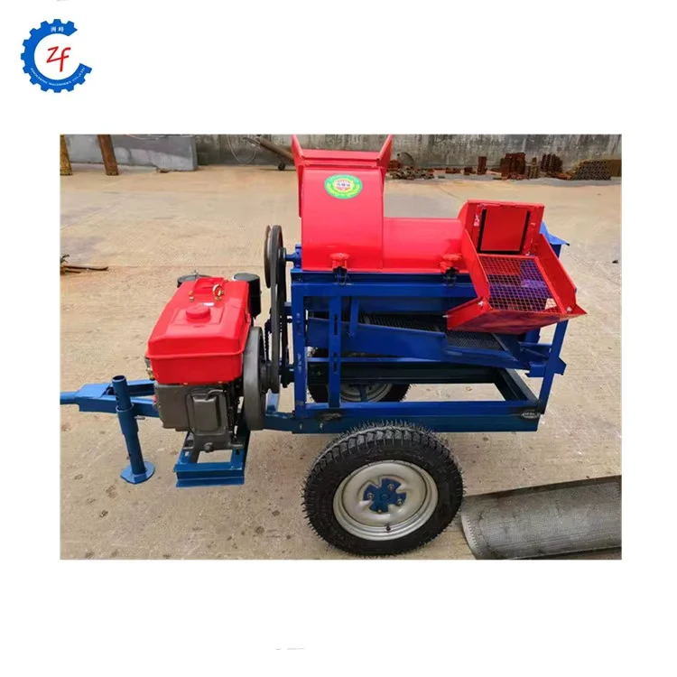 Grain Thresher 5T 70 Corn Maize Sheller Soybean Rapeseed Threshing Machine Farm Equipment