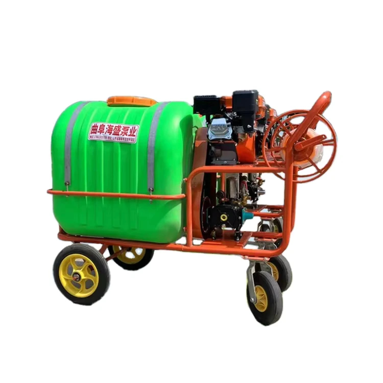 Hand-Propelled Self-Propelled Spray Machine 30 Meters 100L 200L 300L 400L Gasoline Spray Machine for Agricultural Use