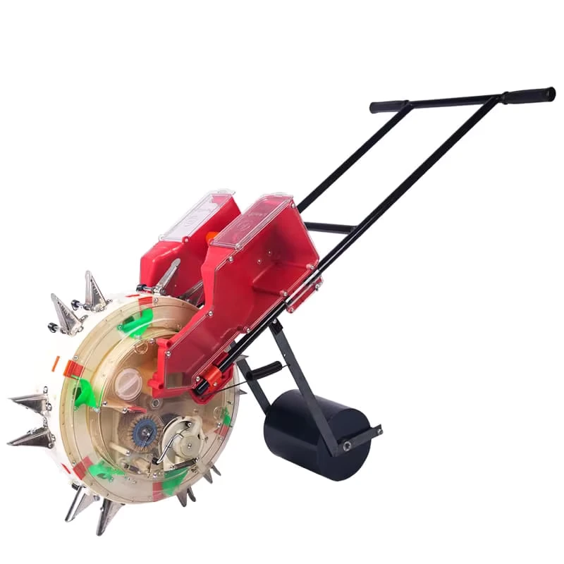 Hand-push Duckbill Corn and Soybean Planter Drum Precision Seeder 10-20 Mouth Adjustable for Agriculture