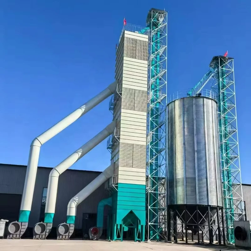 High Capacity 100T 200T Agricultural Grain Dryer Tower for Wheat Corn Continuous Flow Dryer Equipment