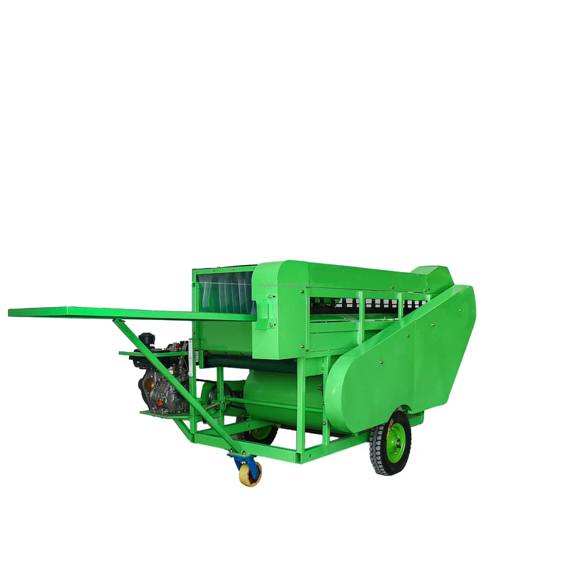 High Capacity Edamame Green Soybeans Harvester Picker with High Efficiency and Durable Diesel Engine