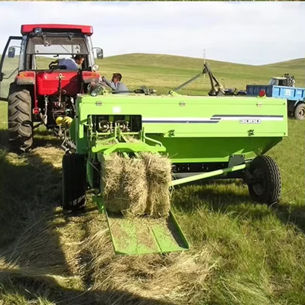 High-Efficiency Baler Baling Tying Collecting High-Strength Steel Multi-Tractor Terrain Fit Pasture Hay Use
