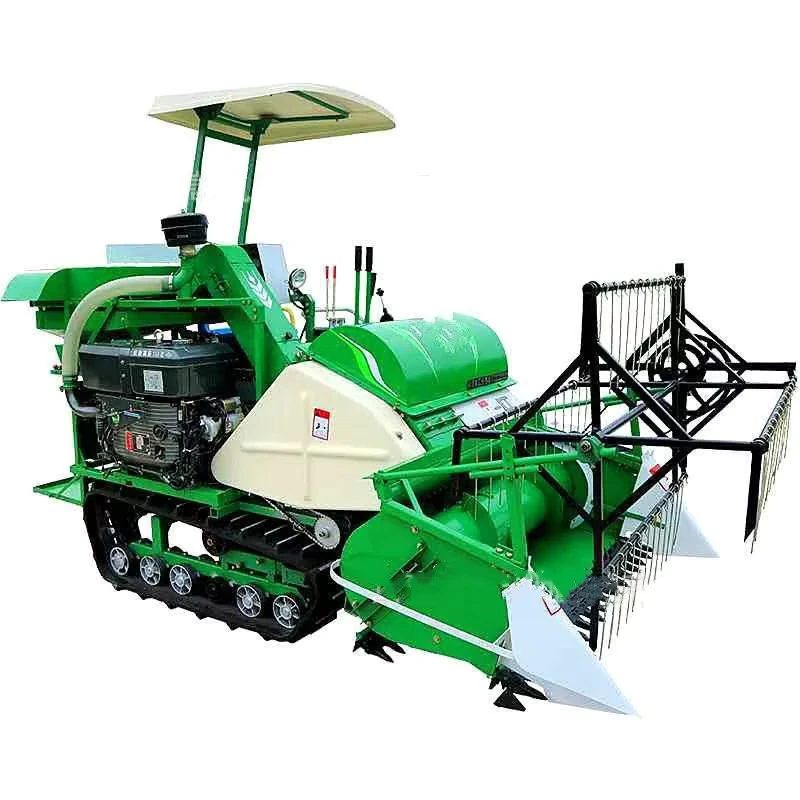 High Efficiency Mini Combine Harvester for Wheat and Corn