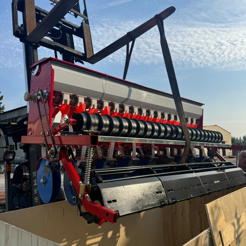 High Efficient Wheat Seeder Four-wheel Tractor-drawn Strip Rice Planter Alfalfa and Soybean Combined Seed and Fertilizer Drill