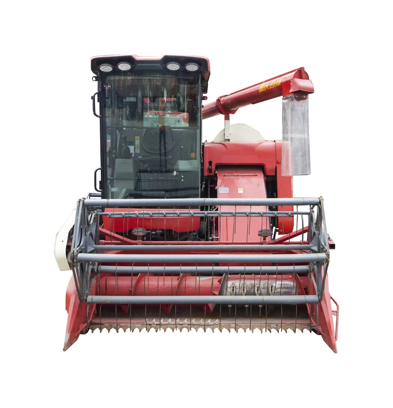 High Performance 140HP Crawler Combine Harvester with Engine for Rice Wheat Corn Grain Agricultural Harvesting Use