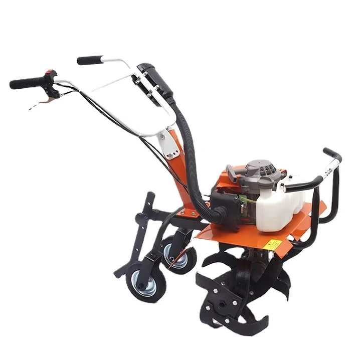 High-Power Small Multifunctional Two-Stroke Gasoline Rotary Tillage Machine Cultivators & Trencher-Weeder