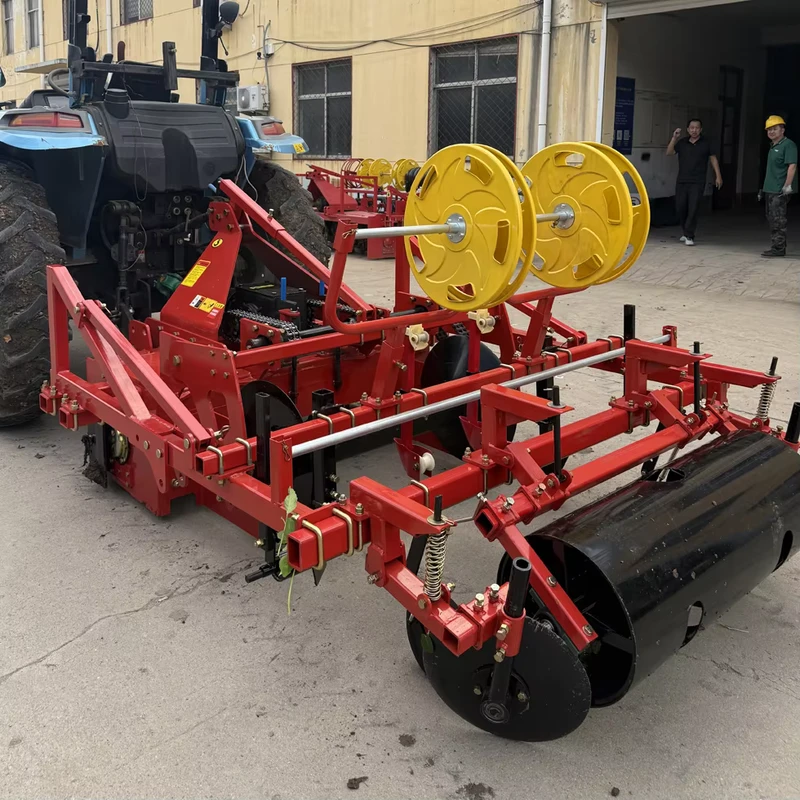 High Productivity Tillage Ridging Machine With Full Set Functions Mulching Drip Irrigation Fertilizing Spraying Seeding