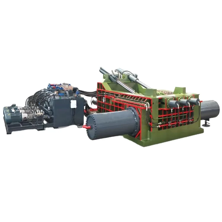 Horizontal Hydraulic Scrap Metal Baler Machine Scrap Metal Machine