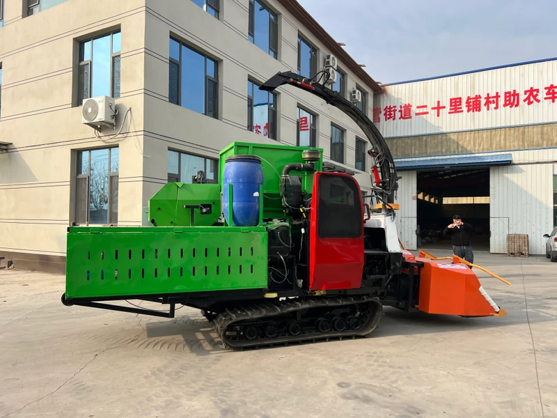 Hydraulic Fully Automatic Self propelled Silage Harvesting And Baling Machine With Auto Film Wrapping 2 7 Layers Adjustable