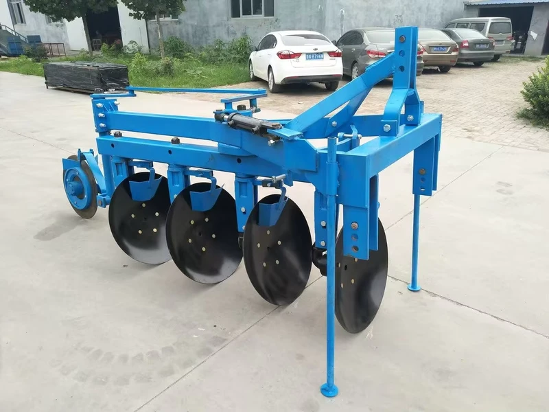 Hydraulic Reversible Two Way Disc Plough with Gear Core Components Tractor Mounted Farm Cultivation Plowing Implement
