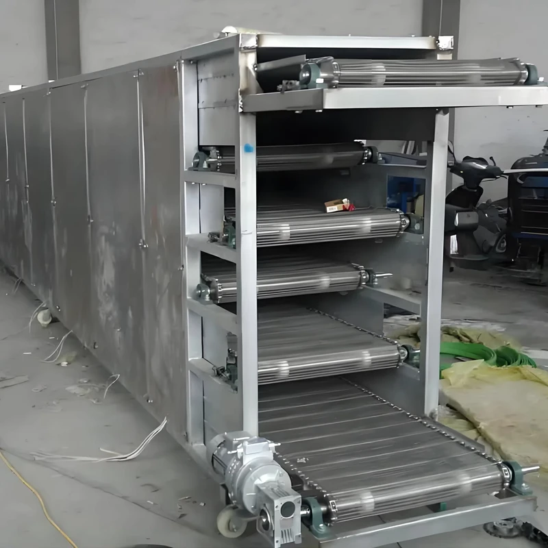 Industrial Continuous Vegetable Fruit Drying Machine Mesh Belt Dryer Equipment for Food Processing Chemical