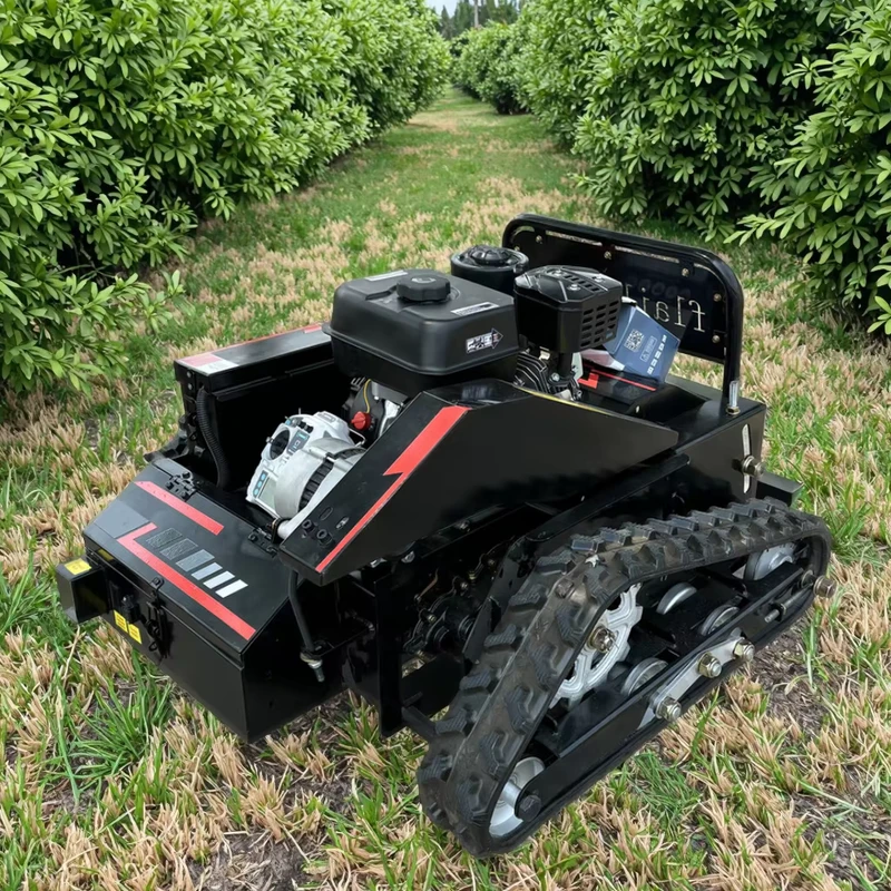 Large Garden Weeding Machine Football Field Lawn Mower Agricultural and Forestry Orchard Crawler Mower