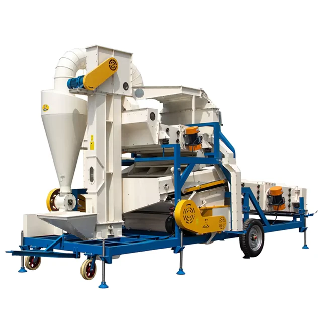 Maize Paddy Sorghum Sesame Cleaning Machine Farm Seed Cleaner Processing Equipment