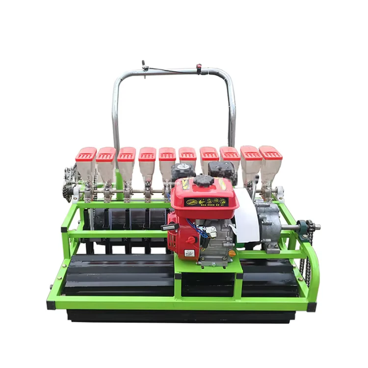 Manual Grass Seeds Seeder 8 Row Rice Seed Planter & Automatic Sow Seed Machine Vegetable Planting Machine for Rice Paddy Field