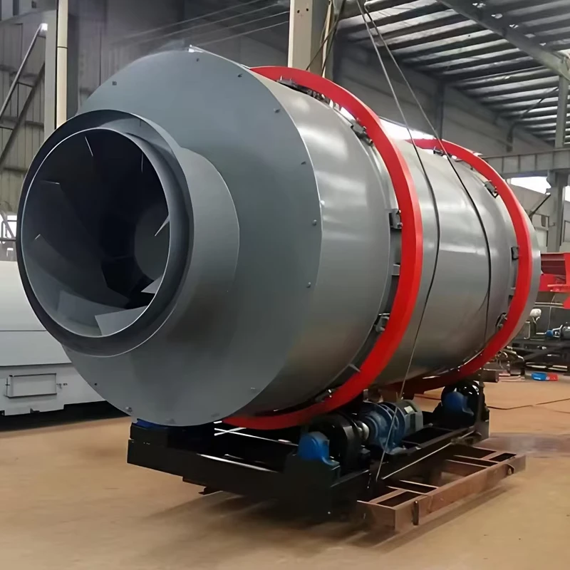 Manufacturer Customized Drying Equipment Three Drum Rotary Dryer With Core Components