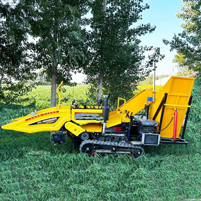 Mini Combine Harvester for Corn and Maize Harvesting