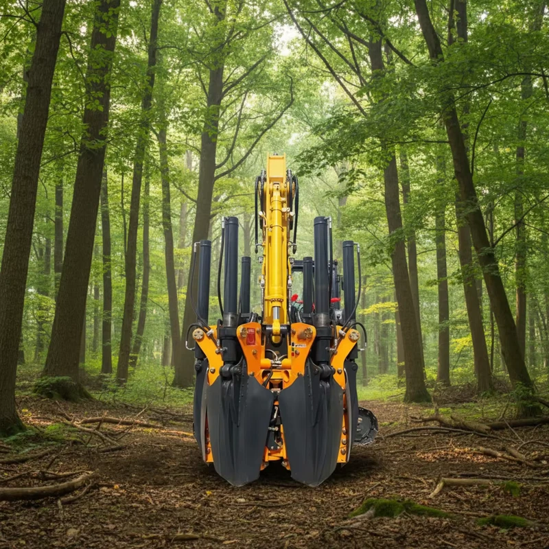 Mini Excavator Garden Tree Moving for Small Digging Tree Spade Transplanter Transplanting Machine for Sale