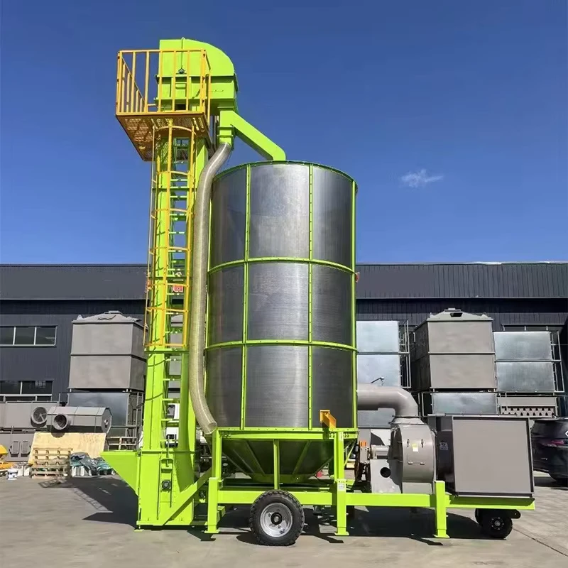 Mobile Low Temp Small Paddy Dryer Corn Drying Machine Grain Bean Drier for Agriculture