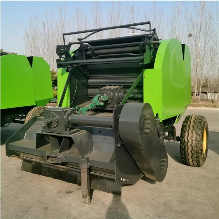 Motorized Used Alfalfa Hay Baler Agriculture Mini Hay Baler Press Machine Silage Harvester