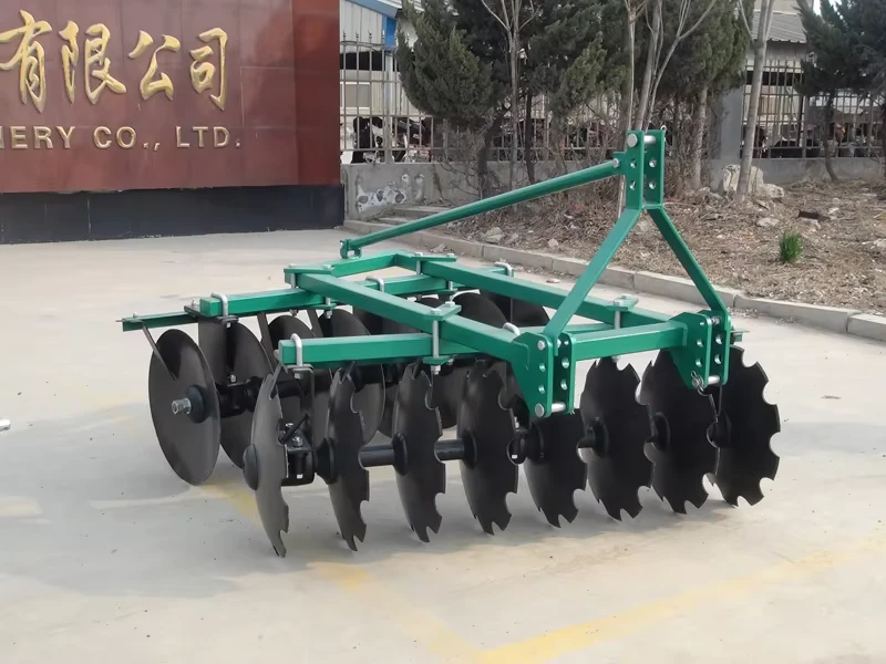 Mounted Medium Disc Harrow Tractor Mounted Disc Harrow for Soil Preparation Land Leveling Seedbed Cultivation