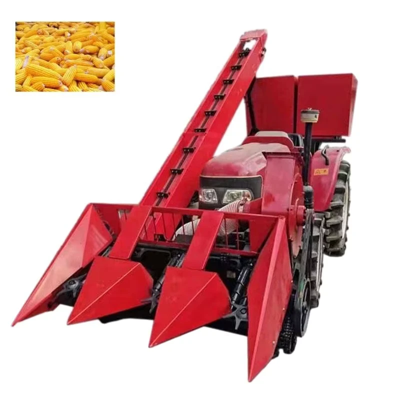 Multi function Grain Combine Harvester Wheat Maize Soybean Sunflower Reaper Corn Combine Harvester
