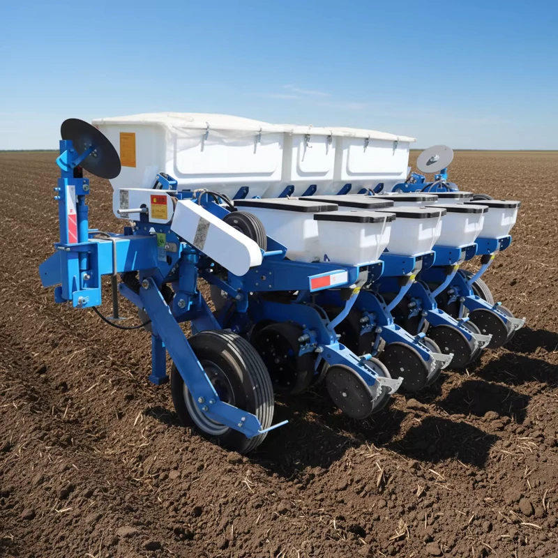 Multi functional 5 Rows Precision Planter Integrated Seeding and Fertilizing Machine for Tractor Driven Corn Soybean Sowing