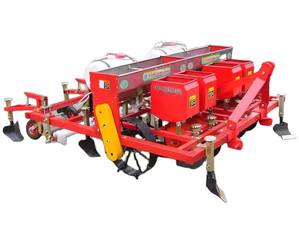 Multi purpose Convenient and Efficient Peanut Planter Sowing Fertilizing Mulching and Ridging