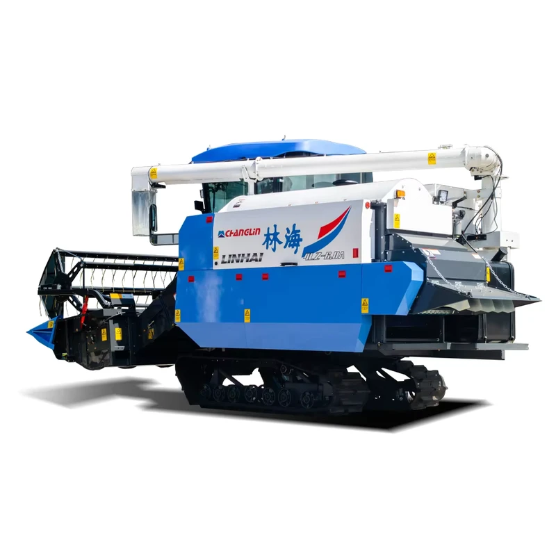 Multifunction Harvesting Machine 130hp Rice and Wheat Combine Harvester