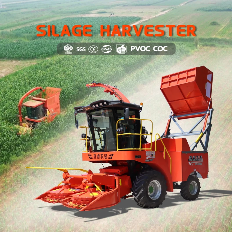 Multifunctional 4QZ 3000 Farm Use Self Propelled Corn Napier Silage Harvester Machine Fast Delivery