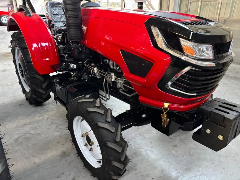 Multifunctional Diesel Tractor Agricultural Four Wheel Tractor Equipped with Various Auxiliary Tools