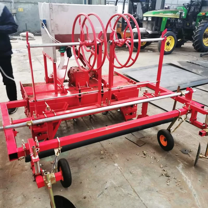 Multifunctional Tractor Mulching Ridging and Film Covering Machine Ridge Film Laying Machine with Spraying and Hole Punching