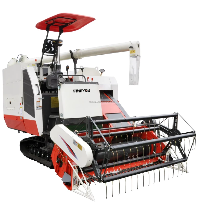 New Automation Small Rice Combine Harvester Wheat Cutting Harvester Machine