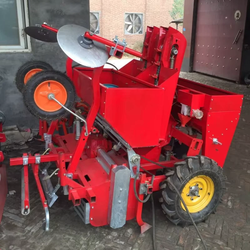 New Design Potato Planter Film Mulching Planting and Fertilizing Integrated Machine Used for Agricultural Potato Planting