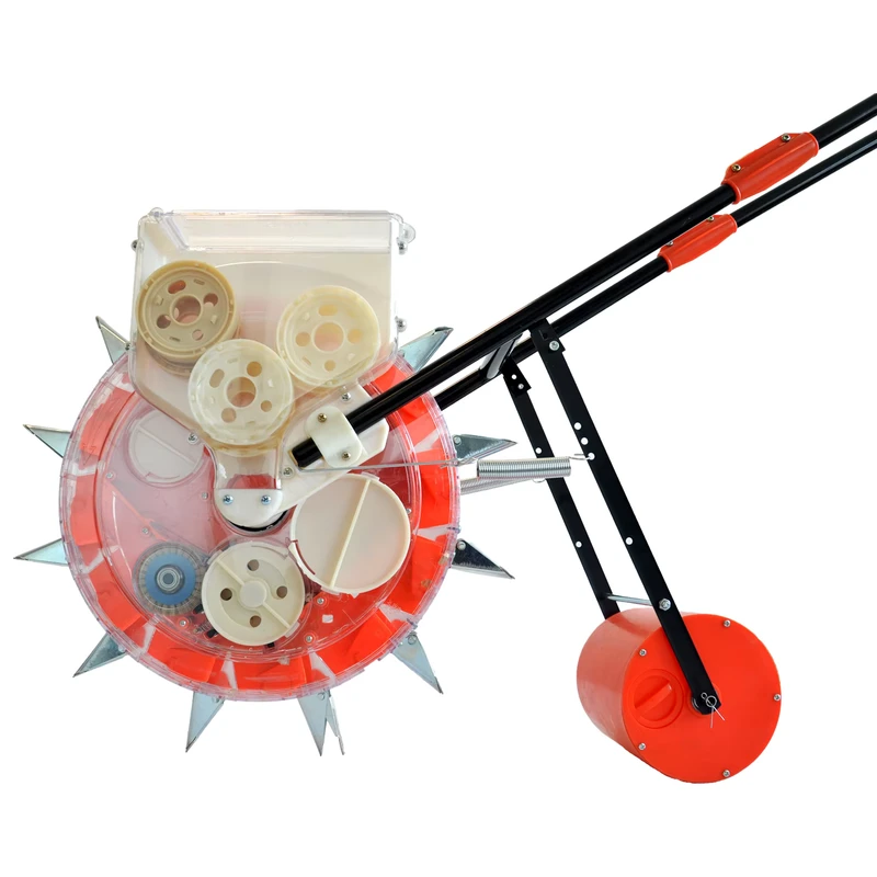 New Planter Hand Push Seeders Hand Push Seeder Rice Transplanter Manual Maize Seed Planter Seedling Machine