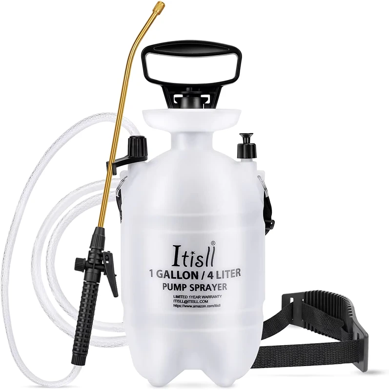OEM Plastic Manual Garden Water Backpack Hand Pressure Pump Pesticide Sprayer 1Gal 4L