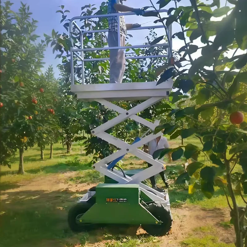 Orchard Picking Pruning Pesticide Spraying Self Propelled Orchard Picking Machine Suitable for Various Terrains