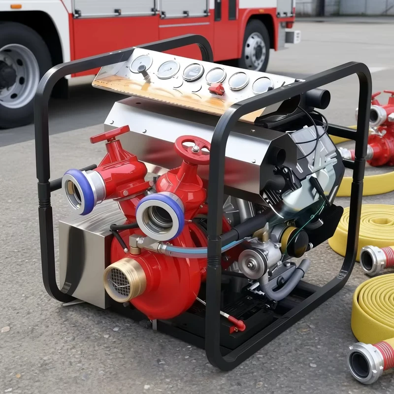 Portable Diesel Engine Driven Centrifugal Water Pump High Flow Diesel Water Pump For Agricultural Irrigation Flood Drainage
