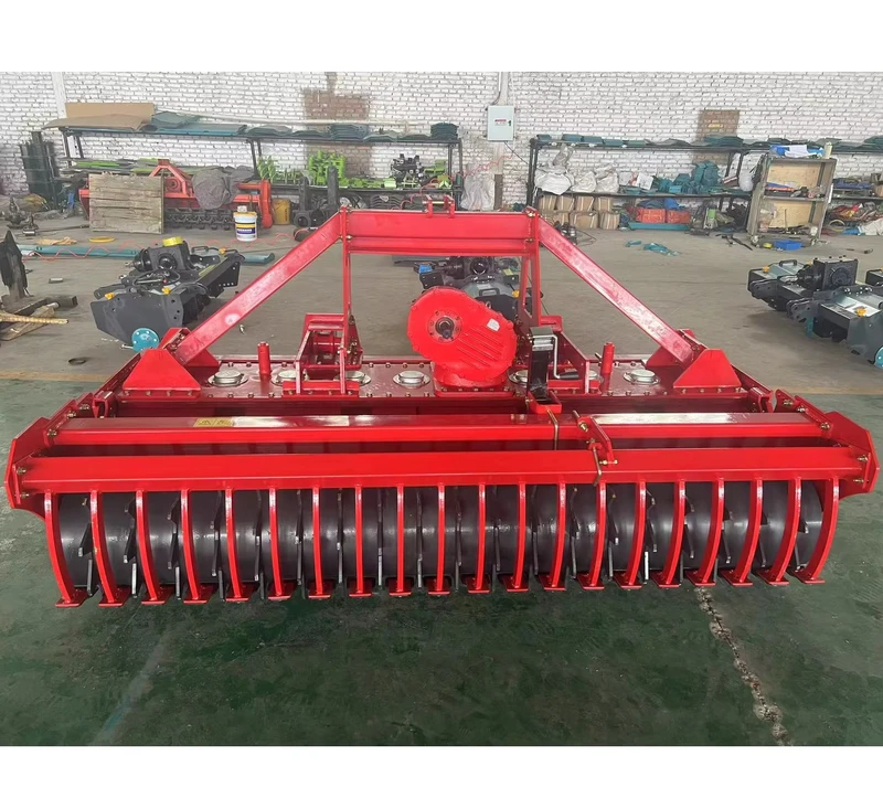 Power Driven Harrow Rake Soil Land Power Driven Rotary Raker Machine