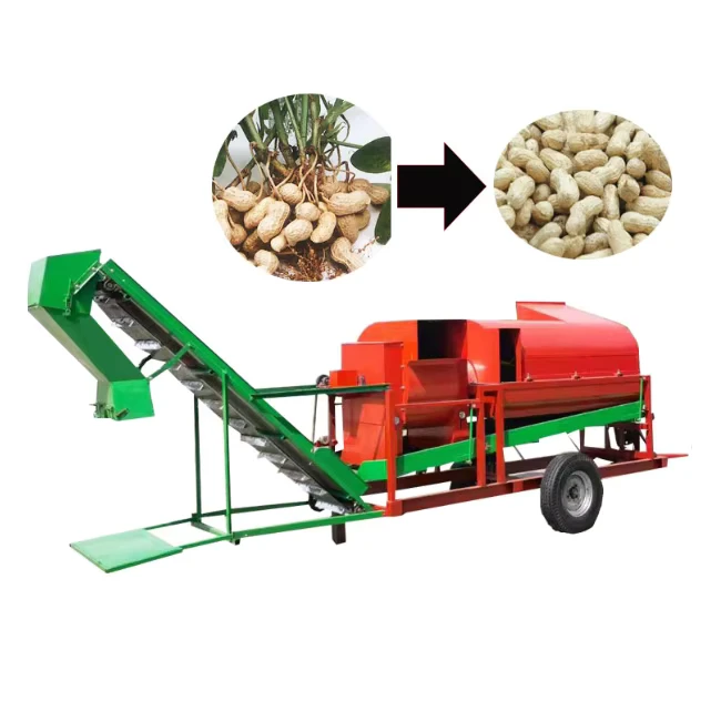 Professional Dry and Wet Peanut Picker Harvester Mini Harvester