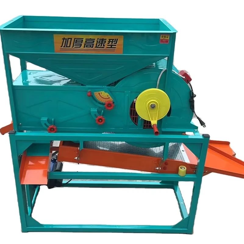 Rice Cleaning Grain Sorting Machine Vibratory Screen Winnowing for Farm Use Core Components Engine Motor Bearing