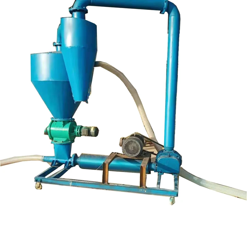Rice Husk Air Conveyor 20T Movable Air Suction Grain Machine Grain Handling System