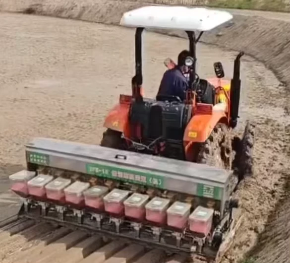 Rice Sowing and Fertilizing Machine 8 Rows 10 Rows 12 Rows Seeder
