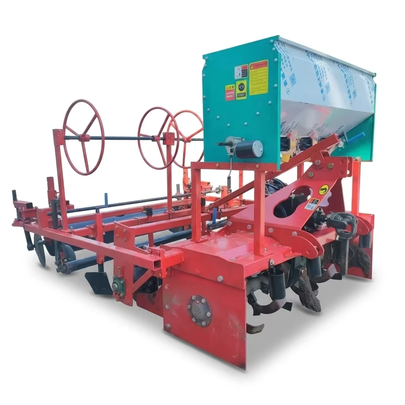 Rotary Ridging Film Mulching Fertilization Drip Irrigation Multifunctional Fertilizer Drip Irrigation Drilling Integrated