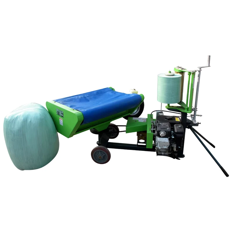 Round Silage Hay Bale Wrapping Machine in Stock