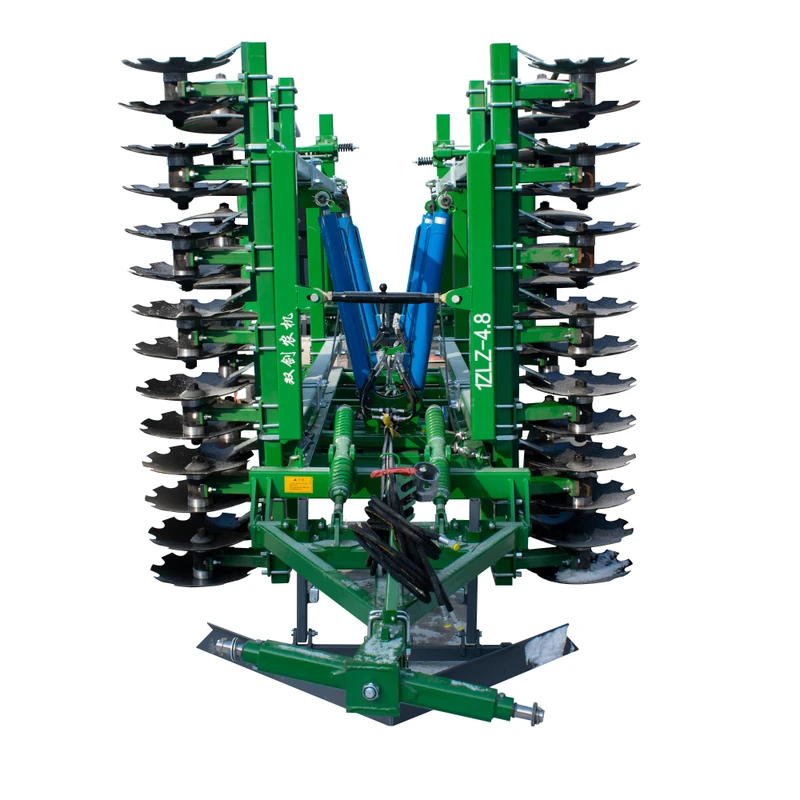 Round Teeth Disk Harrow Combined Joint Tiller Combination Tillage Land Breaking Leveling Machine Tillage Tiller Machinery