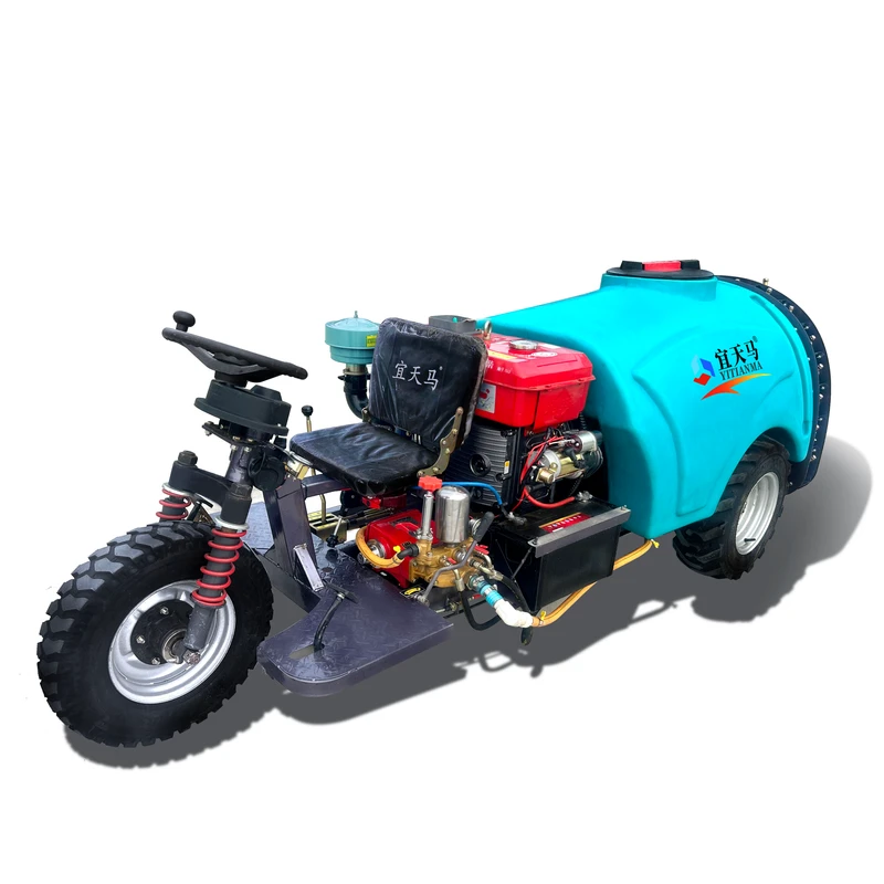 Self propelled Diesel Spray Truck Trailed Agricultural Sprayer with Pump Engine Gearbox 550L Tank Capacity High Productivity