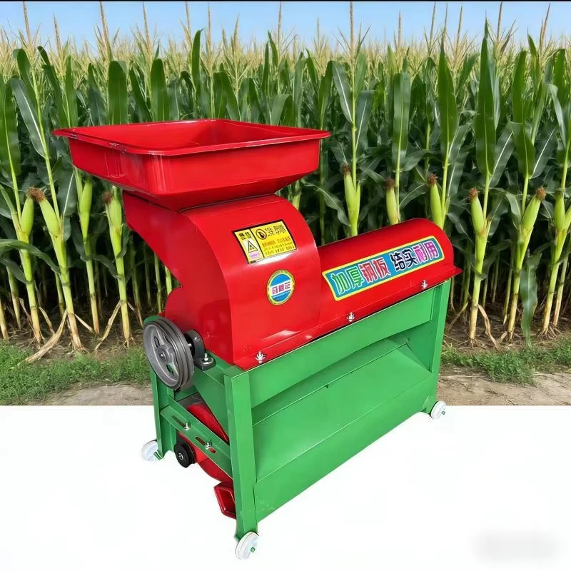 Small Electric High Productivity Corn Thresher Maize Sheller Home Use Farm Harvest Equipment