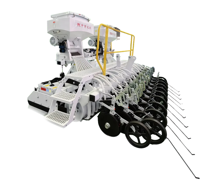 Soil Crushing and Strip Seeding Integrated Machine Power Harrow Seeder with Gearbox for High Productivity Cereal Planting