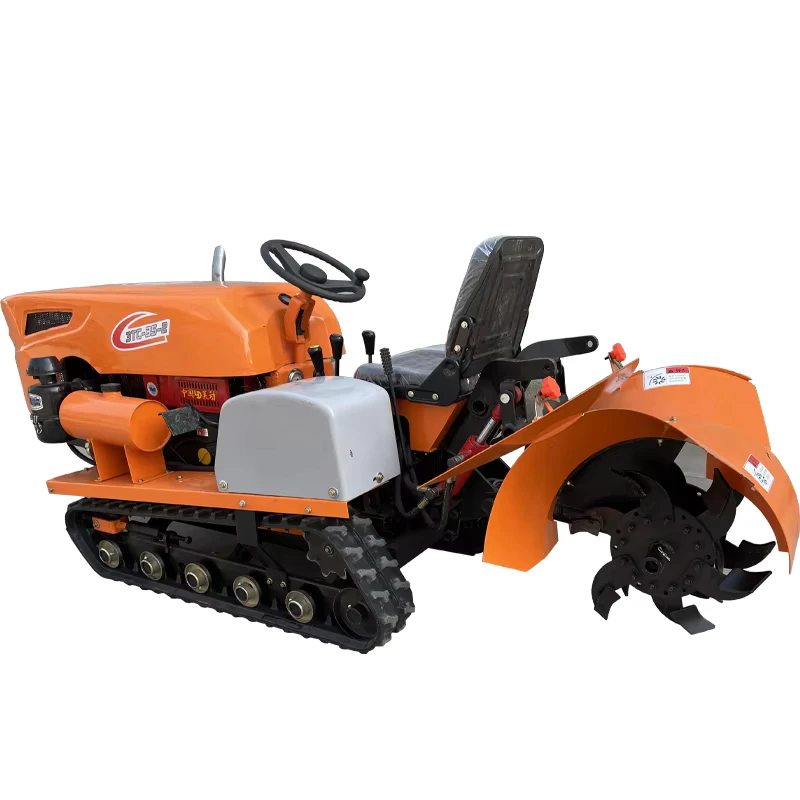 Tractor 50HP 80Hp Rice Paddy Field Light Crawler Tractor Machine Agricultural Farm Equipment Tractor